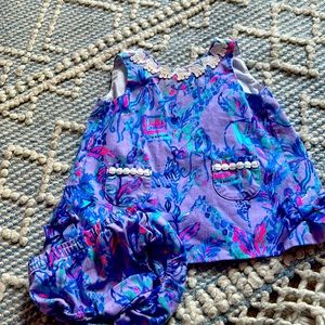 Lilly Pulitzer dress and bloomers size 6-12 months